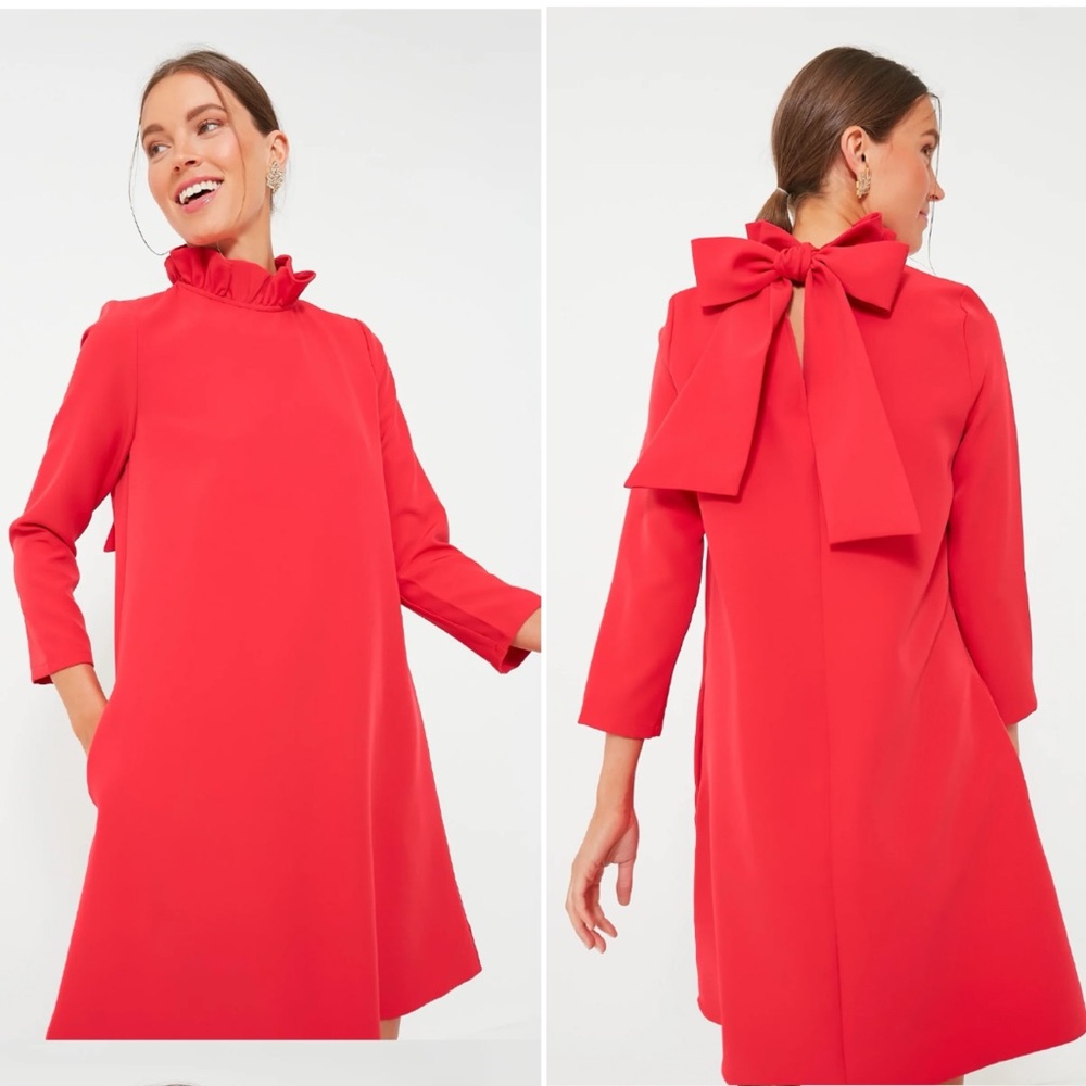 NWT Tuckernuck Daphne Mini Dress in Poppy Red, Size XXL
